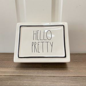 Rae Dunn HELLO PRETTY Jewelry Box